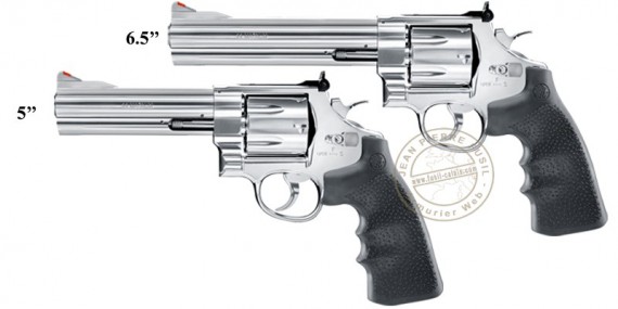 Revolver à plombs 4,5 mm CO2 UMAREX - Smith & Wesson 629 Classic (3 Joules max)