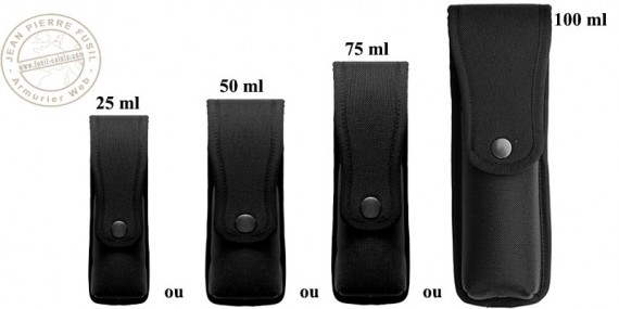 Etui porte aérosol anti agression en polyester