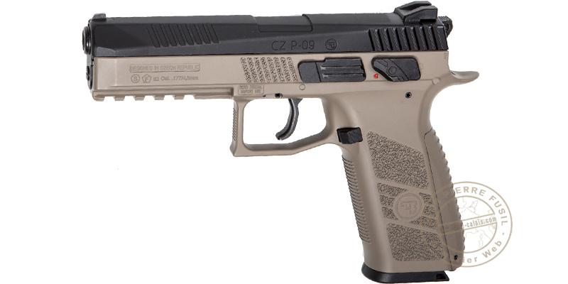 Pistolet à plomb CO2 4.5 mm ASG CZ P-09  - Blowback