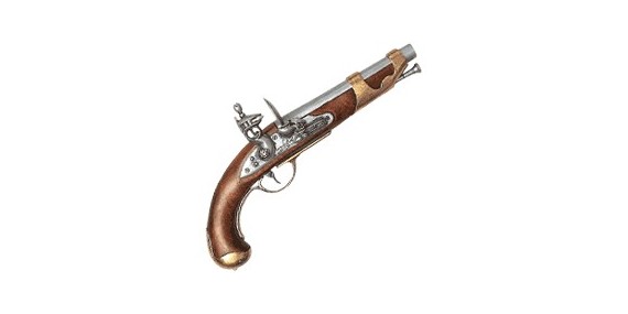 Inert replica of the french cavalry pistol 1800 
