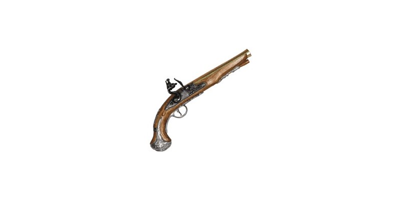 Réplique inerte du pistolet anglais ''Général Washington'' XVIIIe siècle