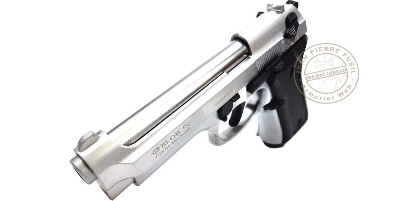 9 mm PAK blank pistol BLOW F92 - JP Fusil Couleur Chromium