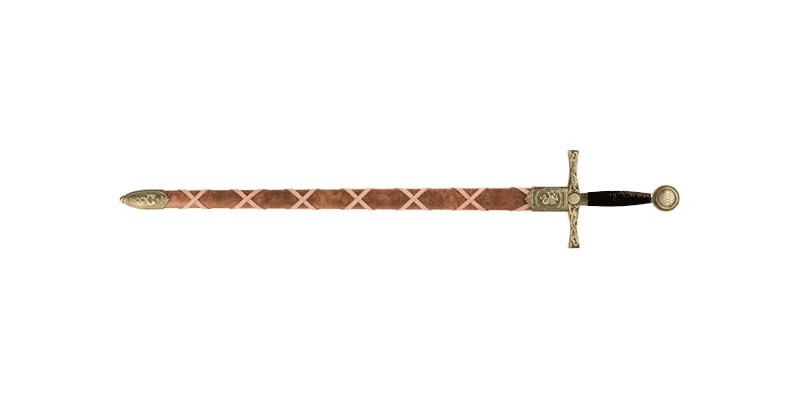 Epée Denix - Excalibur - Fourreau brun