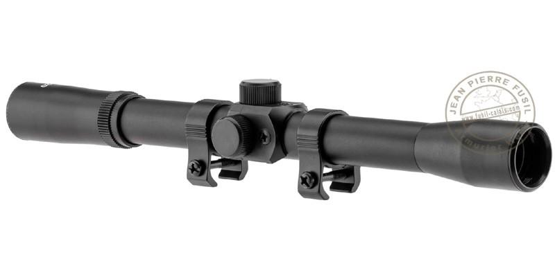 BEEMAN QB 12 air rifle .177 bore (7.2 joules) + 4x20 scope - JP Fusil