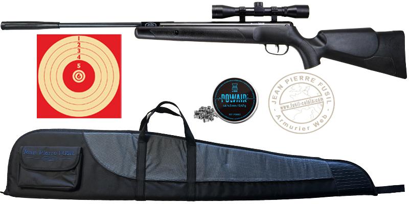 Pack carabine à plomb CROSMAN FURY NP 4.5 mm (19,9 joules)