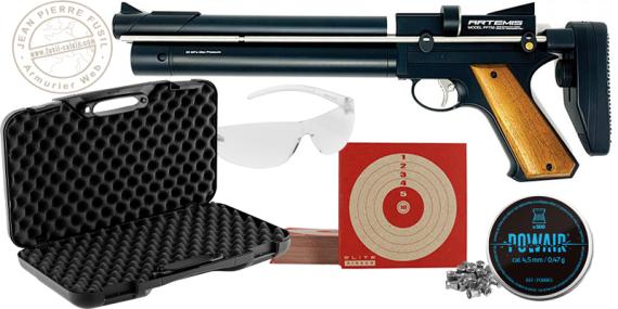 Pack pistolet / carabine à plombs PCP - SNOWPEAK PP750