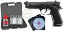 Pack  pistolet 4,5 mm BB CO2 UMAREX - BERETTA Mod. 92 A1 Blowback  Full automatique (1,35 joules)