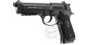 Pack  pistolet 4,5 mm BB CO2 UMAREX - BERETTA Mod. 92 A1 Blowback  Full automatique (1,35 joules)