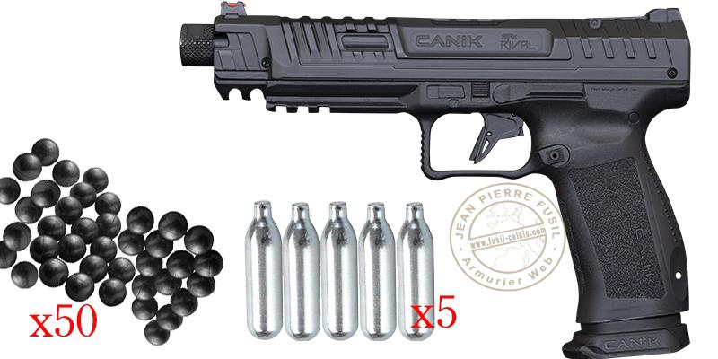 CANiK SFx RIVAL CO2 rubber bullets pistol .50 bore (18 Joule)