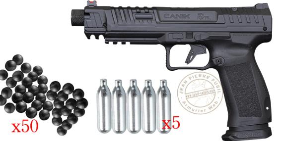 CANiK SFx RIVAL CO2 rubber bullets pistol .50 bore (18 Joule)