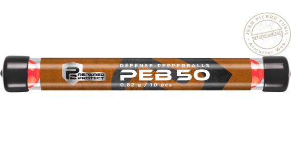 UMAREX T4E - Tube de 10 billes de défense au poivre