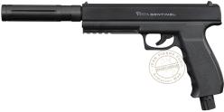 Pistolet CO2 à balles de caoutchouc VESTA DEFENSE SENTINEL + Extension TACHYON-S