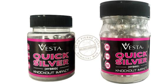 VESTA DEFENSE - Pot de 50 billes QUICK SILVER