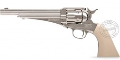 REMINGTON 1875 CO2 revolver 6'' barrel - .177 bore - Nickel (3 Joules)