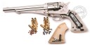 REMINGTON 1875 CO2 revolver 6'' barrel - .177 bore - Nickel (3 Joules)