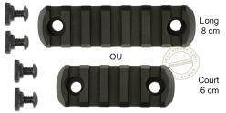 Set de 3 rails Picatiny fixation M-LOK
