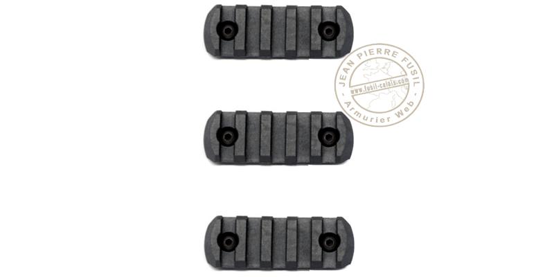 Set de 3 rails Picatiny fixation M-LOK