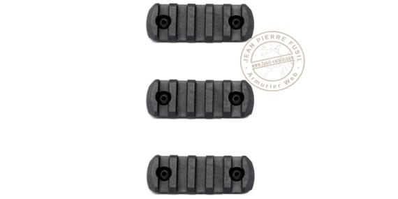 Set de 3 rails Picatiny fixation M-LOK