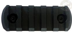 Set de 3 rails Picatiny fixation M-LOK