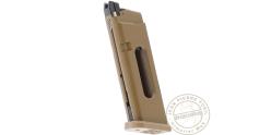 Pistolet à plomb CO2 4,5 mm BB - GLOCK 19X MOS - Blowback + 4 interfaces