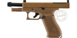 Pistolet à plomb CO2 4,5 mm BB - GLOCK 19X MOS - Blowback + 4 interfaces