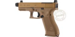 Pistolet à plomb CO2 4,5 mm BB - GLOCK 19X MOS - Blowback + 4 interfaces