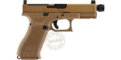 Pistolet à plomb CO2 4,5 mm BB - GLOCK 19X MOS - Blowback + 4 interfaces