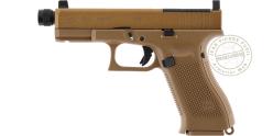 Pistolet à plomb CO2 4,5 mm BB - GLOCK 19X MOS - Blowback + 4 interfaces