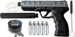 Pistolet CO2 à balles de caoutchouc Less Than Lethal BRAVO PREMIUM