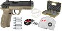 Pack Pistolet à plombs 4,5 mm CO2 GAMO PT-85 Désert (3,90 joules)