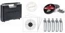 Pack Revolver à plombs 4,5 mm CO2 ASG Dan Wesson 6'' Chromé