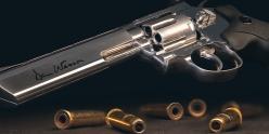 Pack Revolver à plombs 4,5 mm CO2 ASG Dan Wesson 6'' Chromé