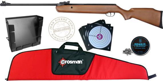 Pack carabine à plomb CROSMAN Copperhead 4.5 mm