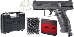 Pack pistolet CO2 à balles de caoutchouc T4E TPX 50 Gen2 OR
