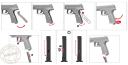 Pistolet à plomb CO2 4.5 mm BB UX TPX