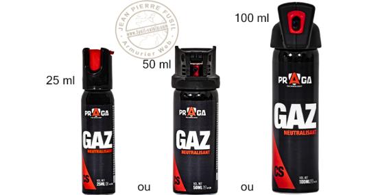 Praga Technology - Bombe de défense Gaz CS