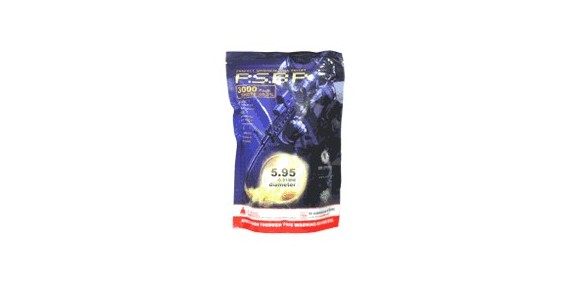 Sachet 3000 billes Soft Air blanches - Perfect - 0.20g