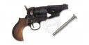 Revolver PIETTA Army Sheriff’s Snubnose 1860 Cal. 44 - crosse arrondie quadrillée - Canon 3''