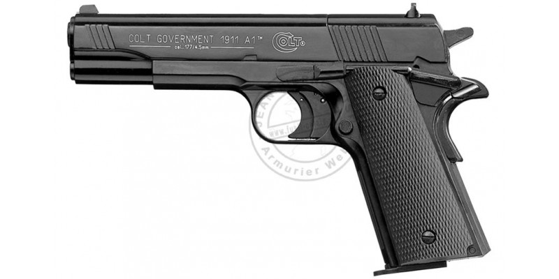 Pistolet 4,5 mm CO2 UMAREX - COLT 1911 noir (3.5 joules)