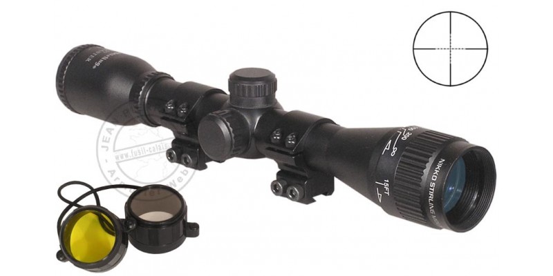 Lunette De Tir RTI 4×32 – Pour Armes Calibre 4.5 Mm Et .22 LR, Sans Monture