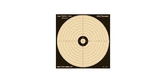 Targets "Jean Pierre FUSIL" 5 12" x 5 12"