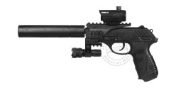 GAMO P-25 Blowback - TACTICAL CO2 pistol - .177 rifle bore (3,98 joules)