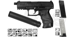 Pistolet Soft Air WALTHER PPQ - Kit Navy