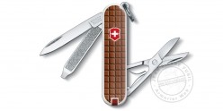 Couteau VICTORINOX - Chocolat - Classic 5p