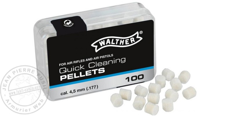 100 Tampons De Nettoyage InTheTarget Pour Calibre 4.5 Mm à Plomb