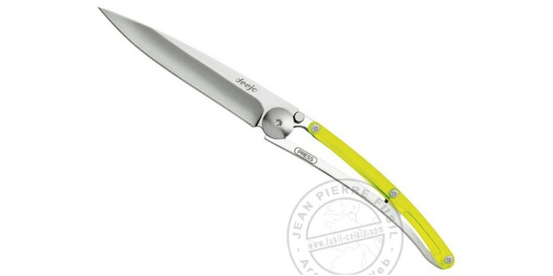 DEEJO COLORS 27g knife - Yellow DEEJO COLORS 27g knife - Yellow