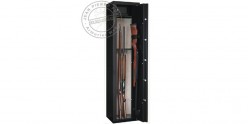 7 guns with scope cabinet safe + safe box - INFAC Sentinel