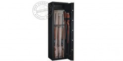10 guns with scope cabinet safe + safe box - INFAC Sentinel