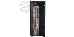 10 guns with scope cabinet safe + safe box - INFAC Sentinel