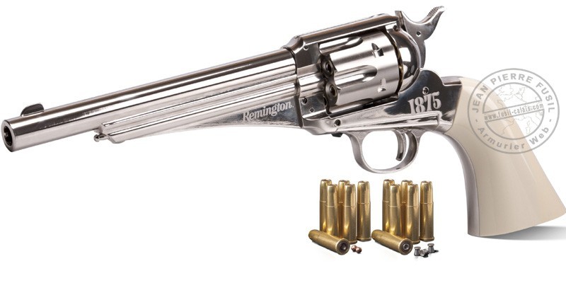 remington 1875 co2 revolver 177 bore jp fusil